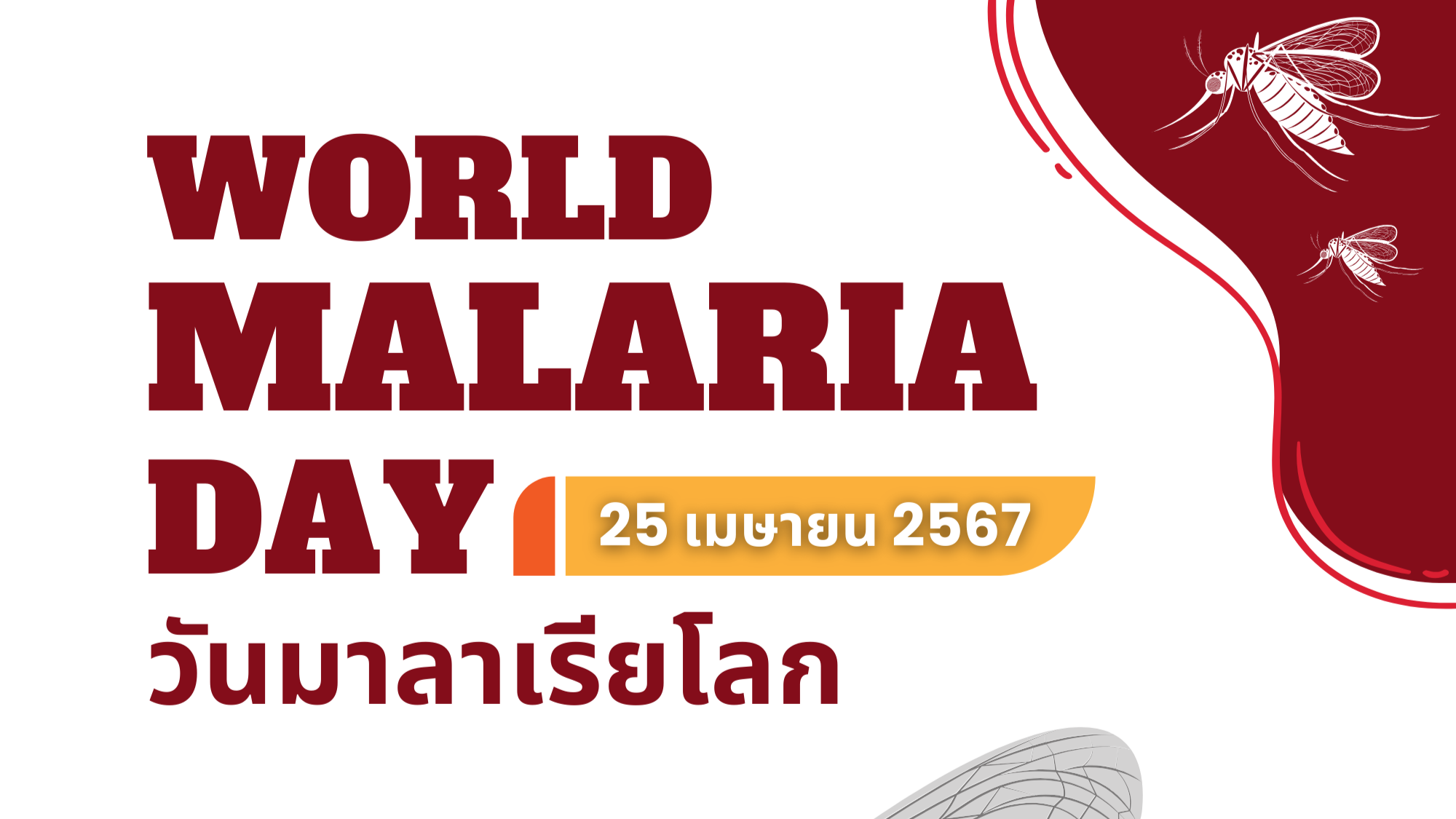 25 เมษายน วันมาลาเรียโลก (World Malaria Day)