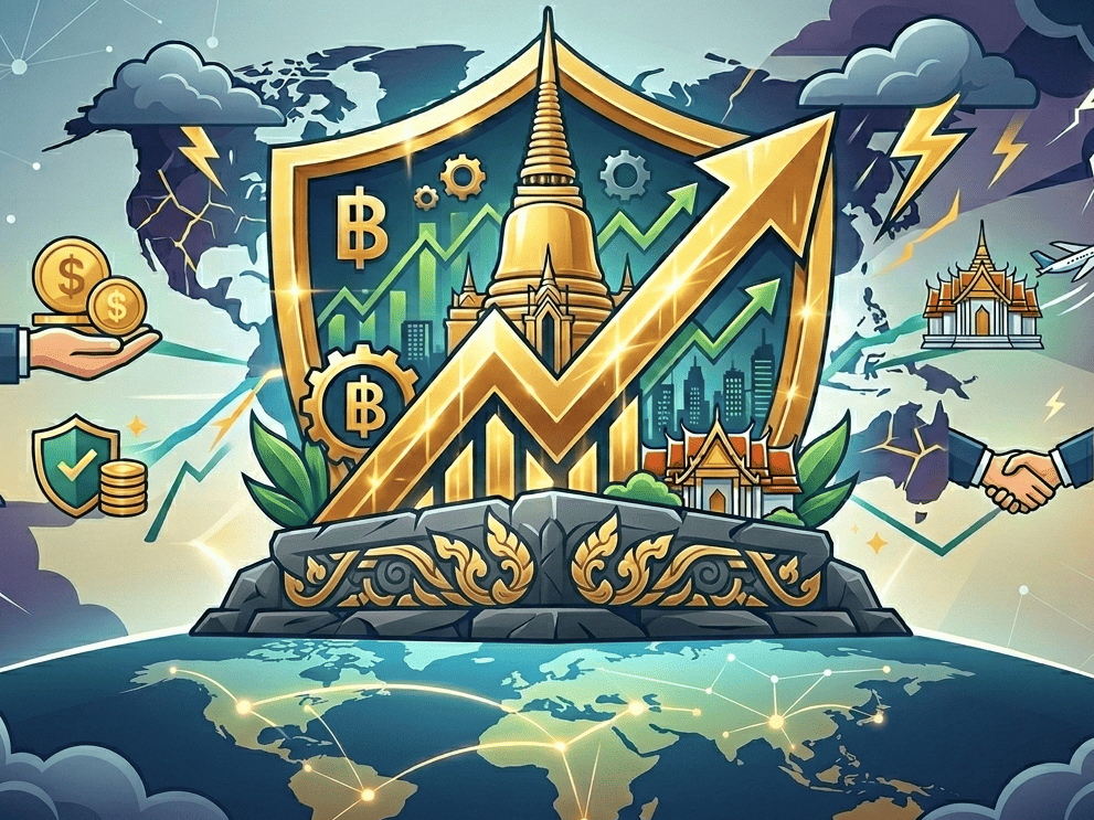 โค้งสุดท้ายปลายปี: ชำแหละภูมิคุ้มกันเศรษฐกิจไทย ทำไมถึงยังโตได้ท่ามกลางมรสุมโลก?