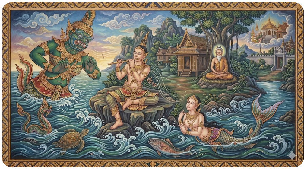 พระอภัยมณี มหากาพย์แฟนตาซีแห่งรัตนโกสินทร์ ผลงานชิ้นเอกของสุนทรภู่