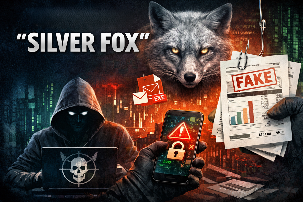 ระวัง! แก๊งแฮกเกอร์ "Silver Fox" ส่งเอกสารการเงินปลอมลวงคนไทย ติดมัลแวร์ขโมยข้อมูล