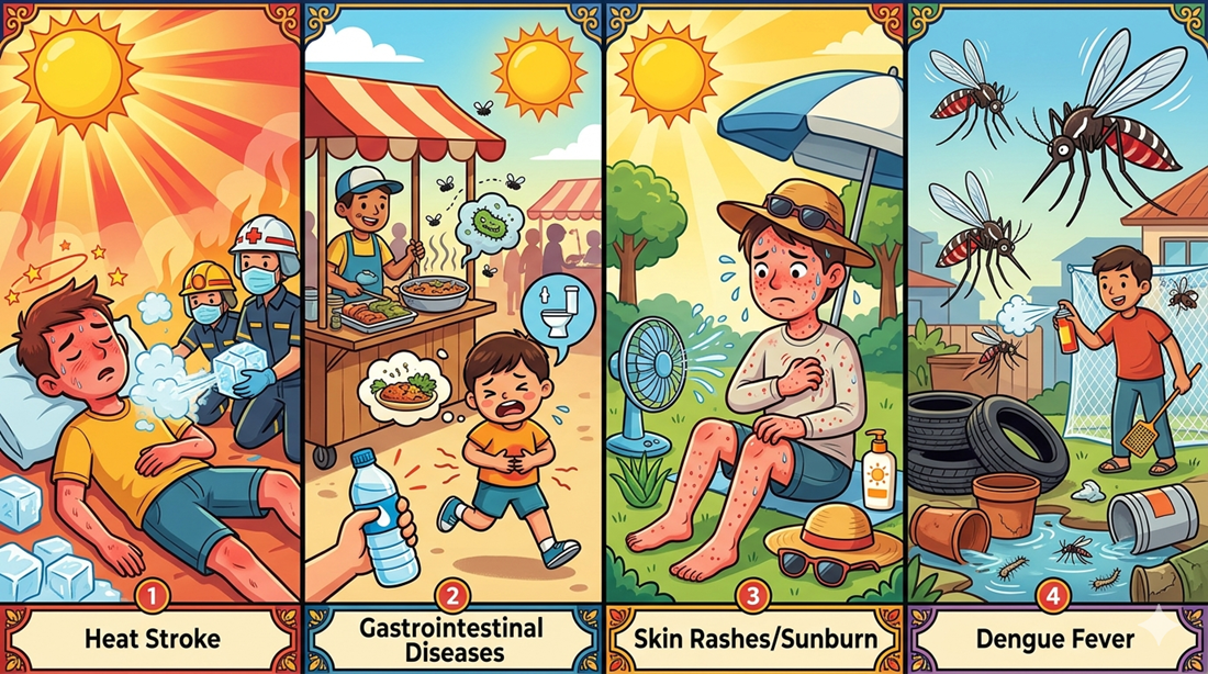 ร้อนจัด...ระวังป่วย!