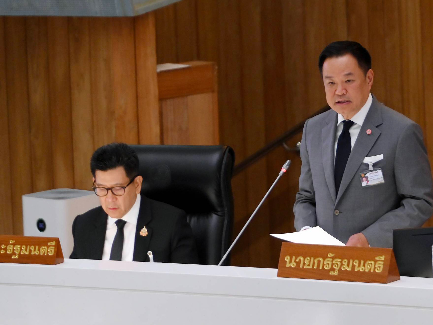 นายกฯ เสนอวุฒิสภาพิจารณาร่าง พ.ร.บ. โอนงบประมาณ 1.03 หมื่นล้านบาท รองรับภารกิจเร่งด่วน ย้ำใช้งบคุ้มค่า เกิดประโยชน์สูงสุดต่อประชาชน