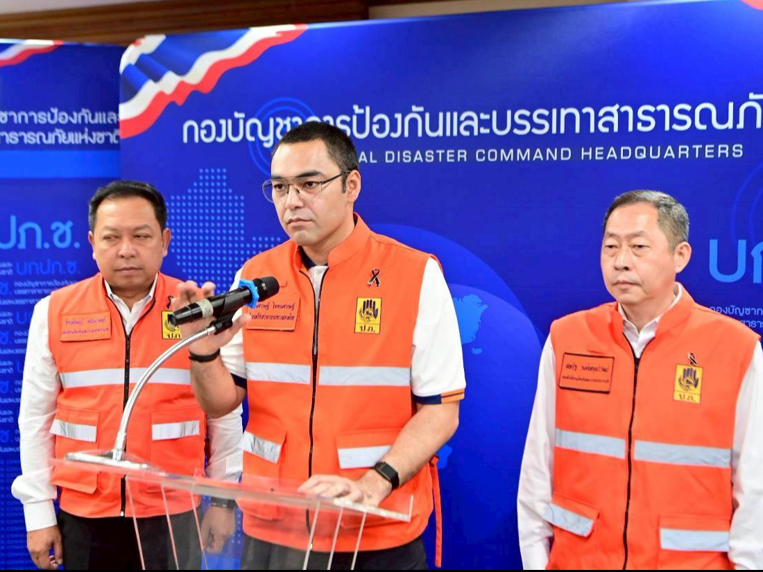 &ldquo;เจเศรษฐ์&rdquo; ขับเคลื่อนการรับมือภัยพิบัติเชิงรุก ย้ำต้องนำหน้าสถานการณ์ สั่ง ปภ. วางเครื่องจักรกลล่วงหน้า ดูแลพื้นที่เสี่ยง &ldquo;หนองคาย&ndash;เชียงใหม่&ndash;น่าน&rdquo;