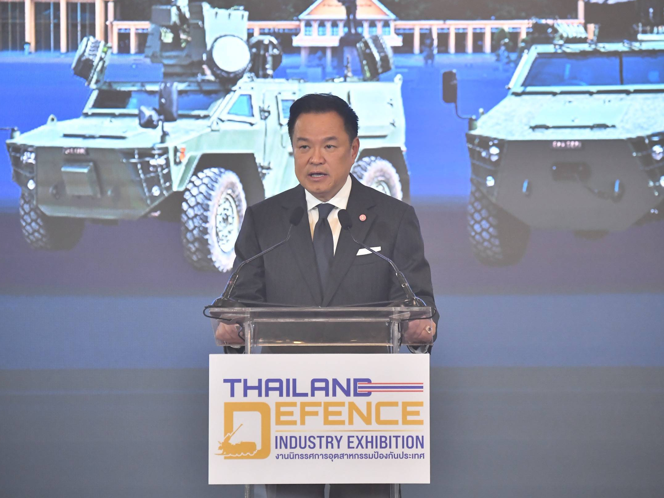 นายกฯ อนุทิน ชวนประชาชนชมนิทรรศการ ThaiDef-Ex 2026 ชูอุตสาหกรรมป้องกันประเทศเป็นกลไกสร้างความมั่นคงและเศรษฐกิจใหม่ เชื่อมวิจัย-นวัตกรรม ยกระดับขีดความสามารถประเทศ