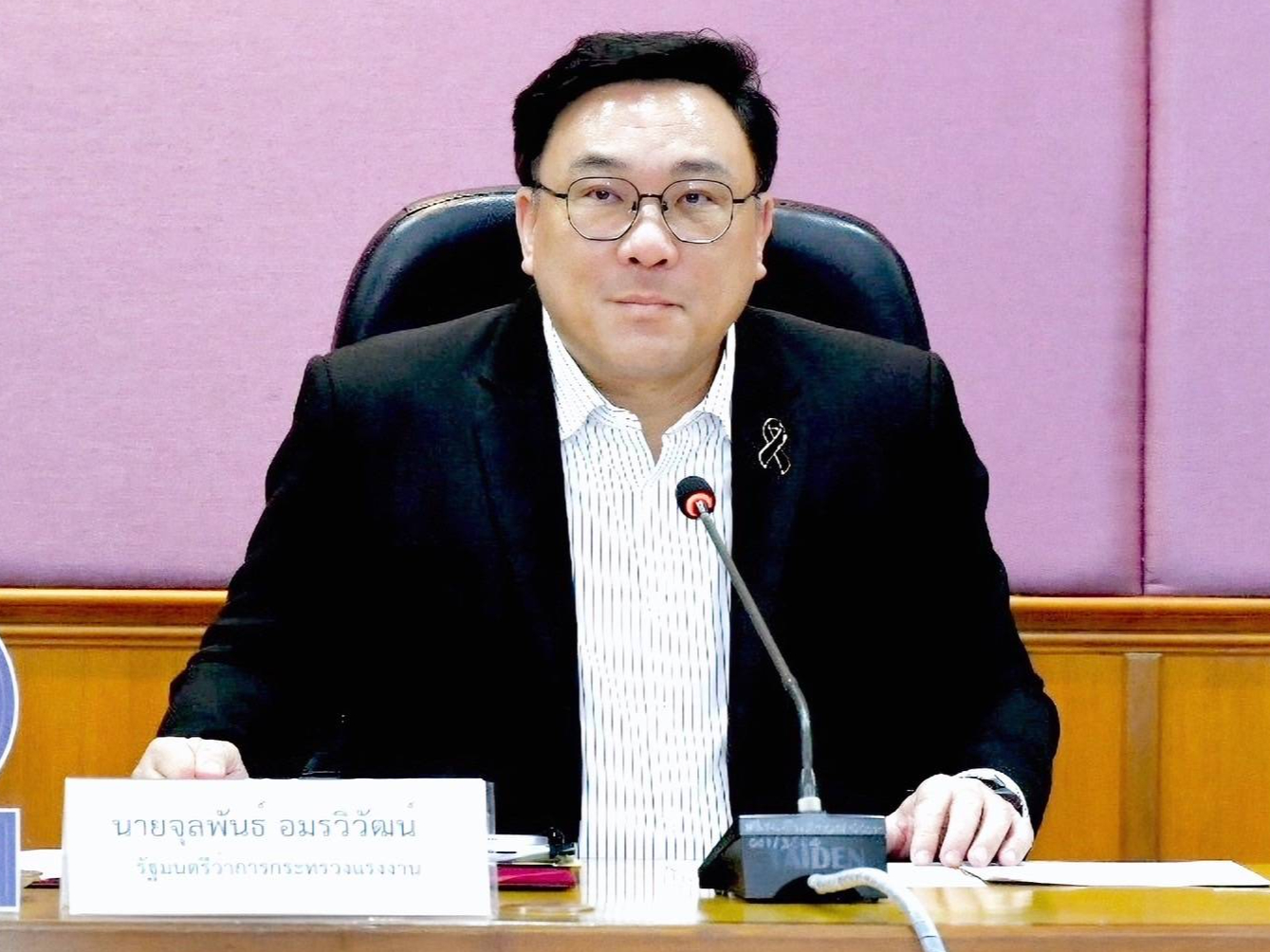 &ldquo;จุลพันธ์&rdquo; เผย ครม. เห็นชอบต่ออายุใบอนุญาตทำงานแรงงานต่างด้าว 3 สัญชาติอีก 1 ปี ลดผลกระทบภาคธุรกิจ