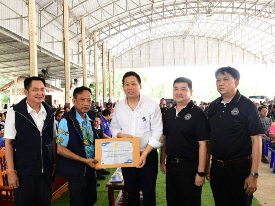 "ภัทรพงศ์" ยกระดับโครงข่ายทางหลวง &ldquo;บางระกำโมเดล&rdquo; เร่งทุกภาคส่วนแก้ปัญหาน้ำท่วมอย่างยั่งยืน