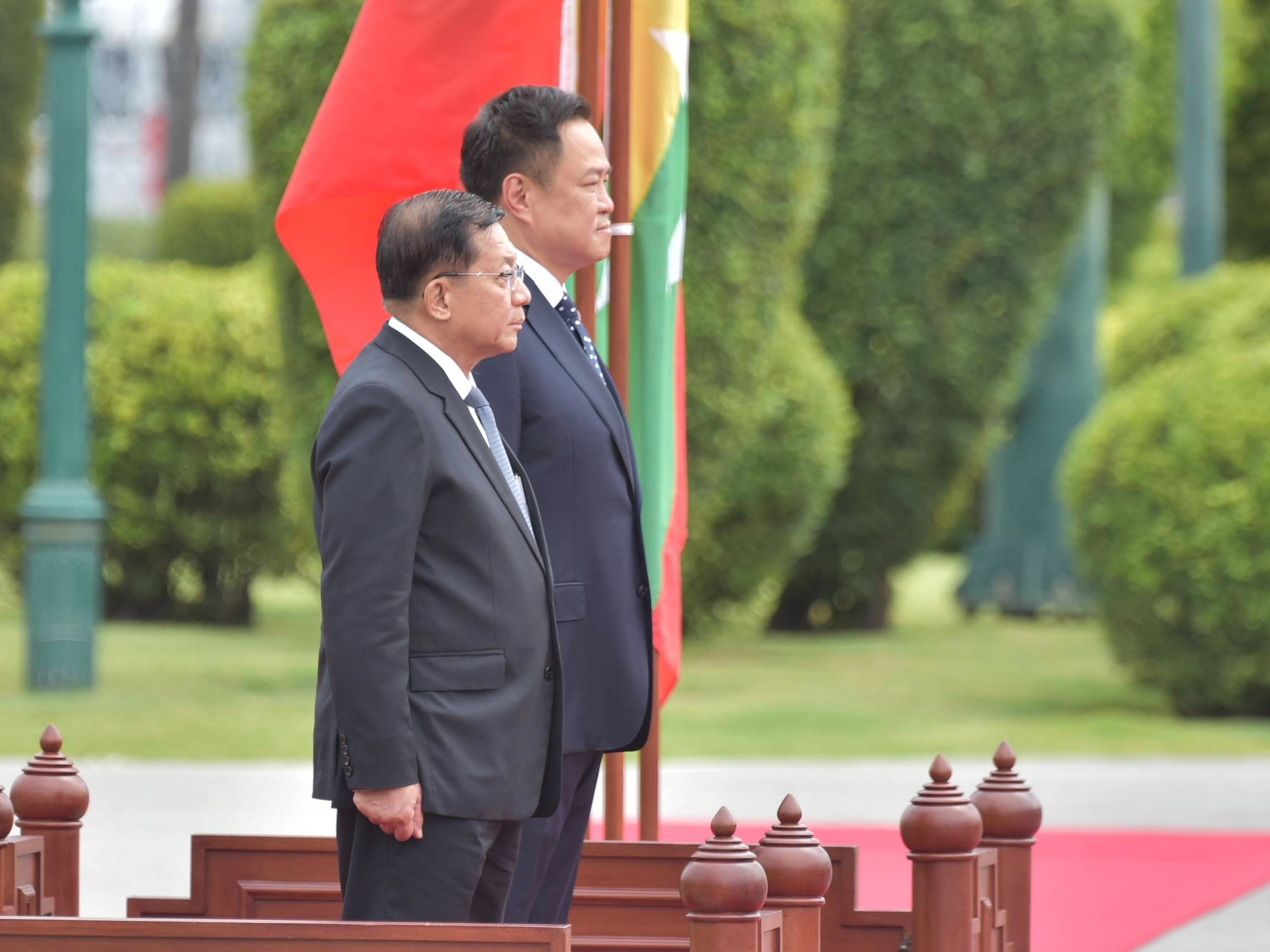 ไทย&ndash;เมียนมา กระชับมิตรภาพ! นายกฯ ต้อนรับประธานาธิบดีเมียนมา เดินหน้าความร่วมมือเพื่อความมั่นคงและการพัฒนาร่วมกัน