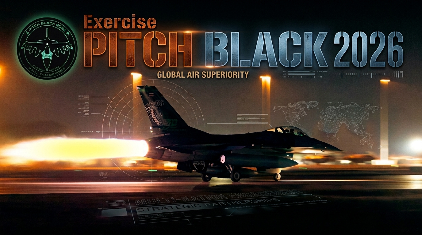  Exercise PITCH BLACK 2026 การฝึกทางอากาศ ยกระดับขีดความสามารถป้องกันอธิปไตย
