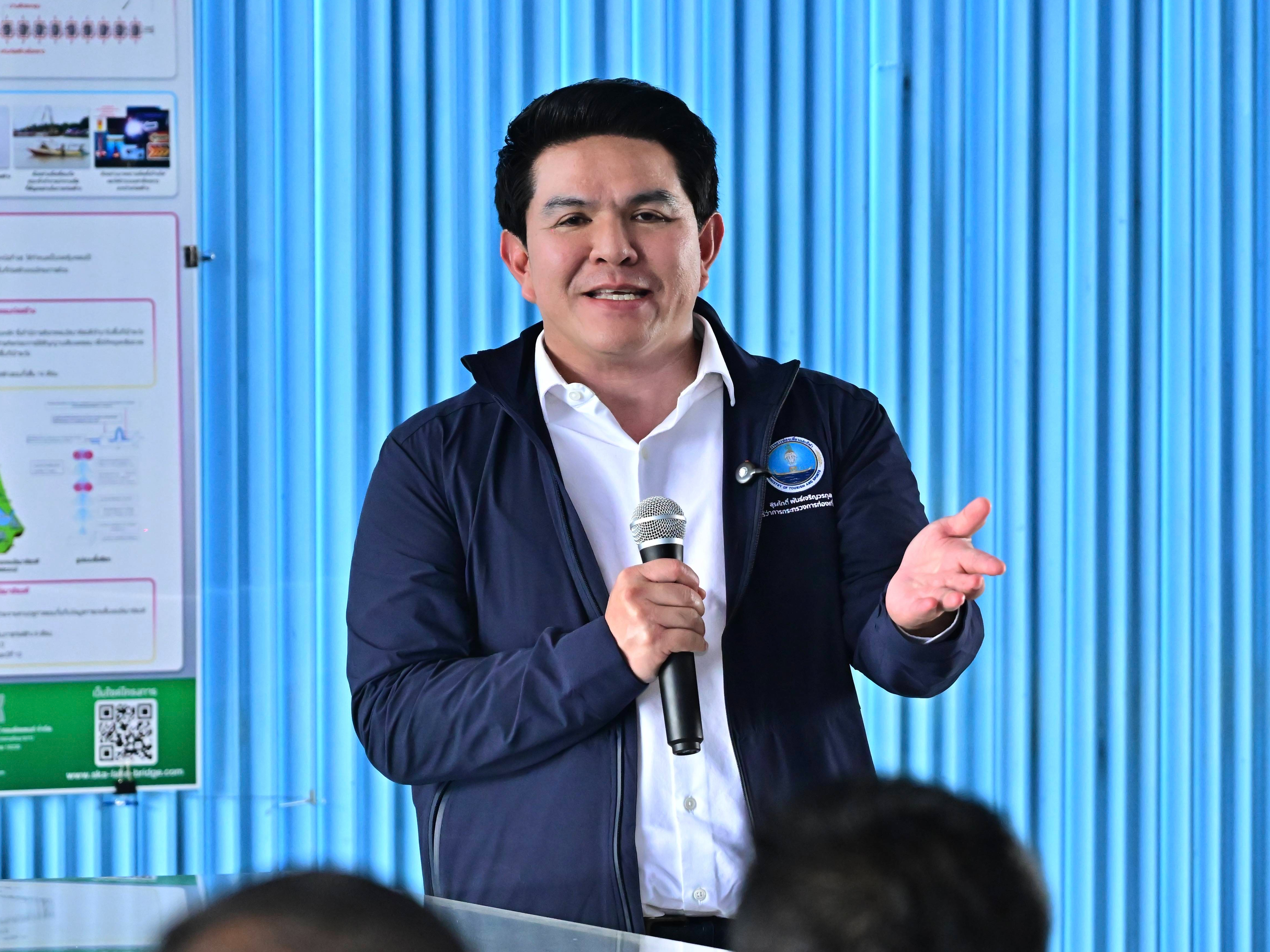 รมว.ท่องเที่ยวฯ ลงพื้นที่พัทลุงต่อเนื่อง รับฟังปัญหาประชาชน ติดตามก่อสร้าง &ldquo;สะพานโนรา&rdquo; หนุนโครงสร้างพื้นฐานเพื่อการท่องเที่ยว