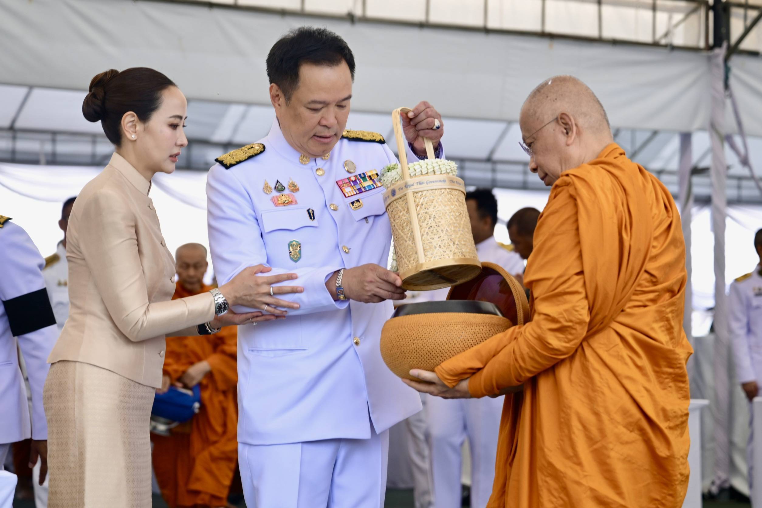 นายกรัฐมนตรีและภริยาเป็นประธานในพิธีสวดพระพุทธมนต์และทำบุญตักบาตรถวายพระราชกุศล เนื่องในวันคล้ายวันพระราชสมภพ สมเด็จพระนางเจ้าสิริกิติ์ พระบรมราชินีนาถ พระบรมราชชนนีพันปีหลวง และวันแม่แห่งชาติ 12 สิงหาคม 2569