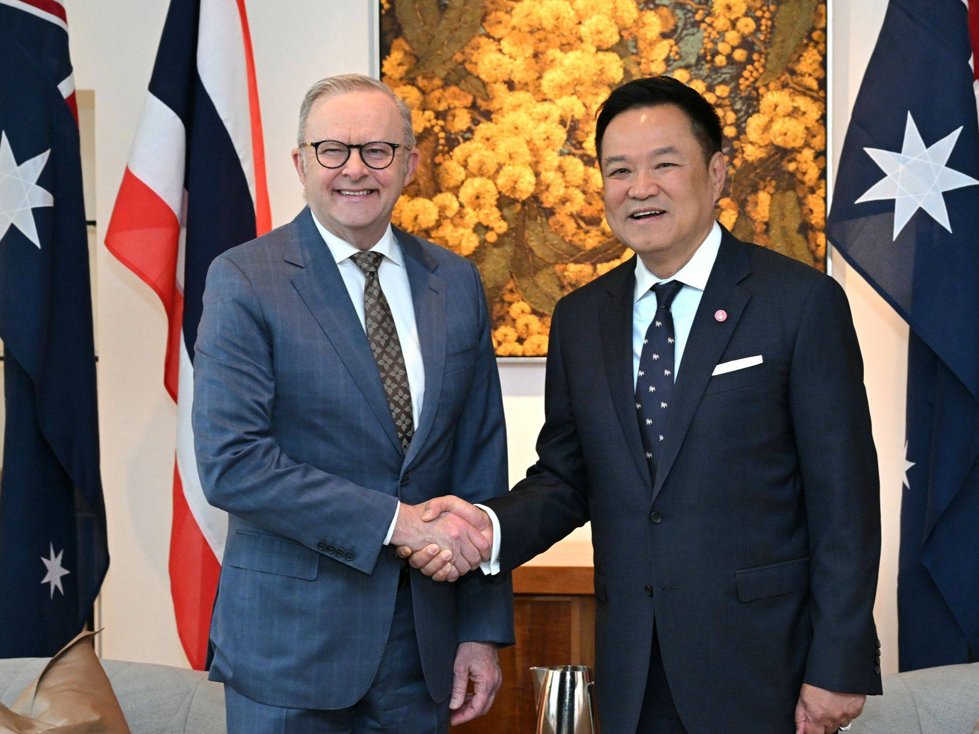 นายกฯ แถลงข่าวร่วมผู้นำออสเตรเลีย หลังถกสองฝ่าย แน่นแฟ้นหุ้นส่วนยุทธศาสตร์ เดินหน้าการค้า-ความมั่นคง-ประชาชน-พหุภาคี