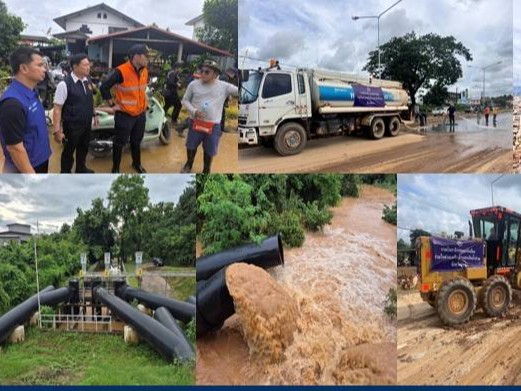 &ldquo;เจเศรษฐ์&rdquo; สั่งกรมโยธาฯ เดินหน้าคันป้องกันน้ำท่วม ระดมเครื่องจักรคืนเร่งฟื้นฟูน่านหลังน้ำลด