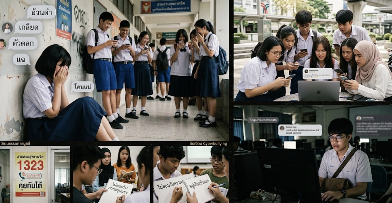  วัฒนธรรมการบูลลี่ (Bullying) และ Cyberbullying ในสังคมไทย