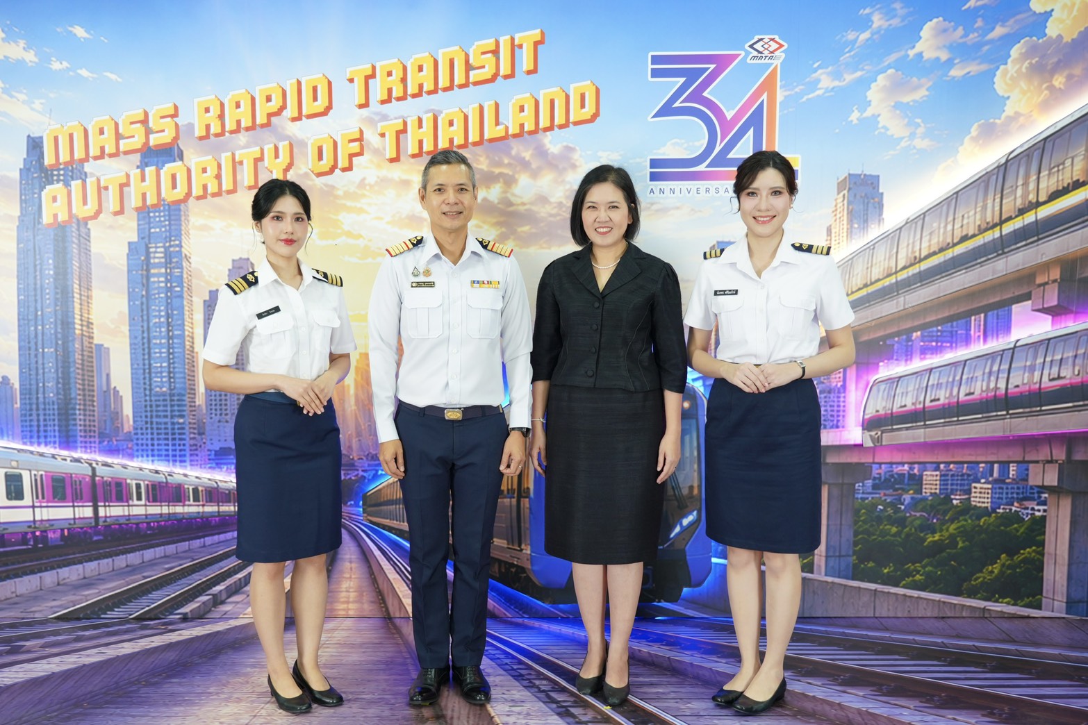 กระทรวงวัฒนธรรม ร่วมแสดงความยินดี เนื่องในโอกาสวันคล้ายวันก่อตั้ง รฟม. ครบรอบ 34 ปี