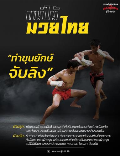 ท่าขุนยักษ์จับลิง