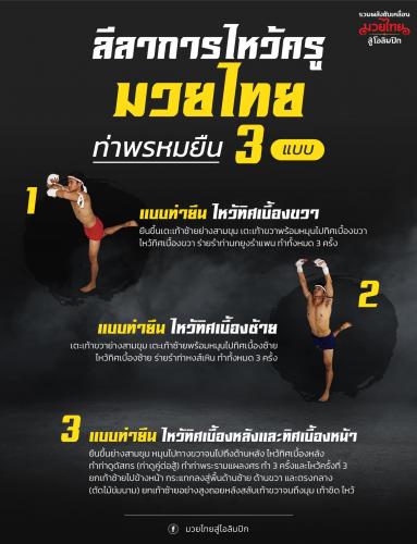 ลีลาการไหว้ครูมวยไทย