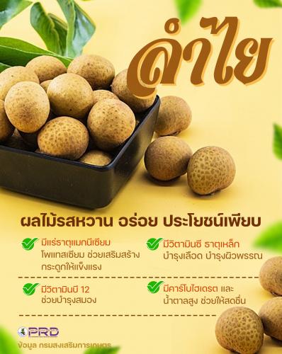  "ลำไย" กินให้พอดี แล้วจะรู้ว่าดีต่อสุขภาพกว่าที่คิด