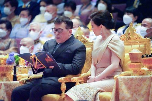 รวมภาพการแสดงโขนมูลนิธิส่งเสริมศิลปาชีพฯ ตอน กุมภกรรณทดน้ำ ในหลวง พระราชินี เสด็จพระราชดำเนิน  รอบปฐมฤกษ์ วันที่ 3 พฤศจิกายน 2566