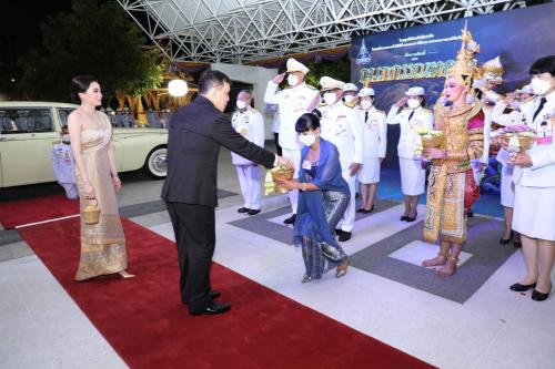 รวมภาพการแสดงโขนมูลนิธิส่งเสริมศิลปาชีพฯ ตอน กุมภกรรณทดน้ำ ในหลวง พระราชินี เสด็จพระราชดำเนิน  รอบปฐมฤกษ์ วันที่ 3 พฤศจิกายน 2566