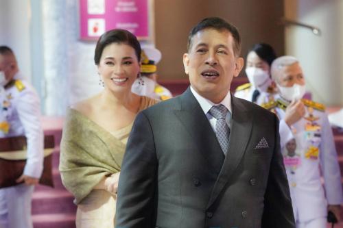 รวมภาพการแสดงโขนมูลนิธิส่งเสริมศิลปาชีพฯ ตอน กุมภกรรณทดน้ำ ในหลวง พระราชินี เสด็จพระราชดำเนิน  รอบปฐมฤกษ์ วันที่ 3 พฤศจิกายน 2566