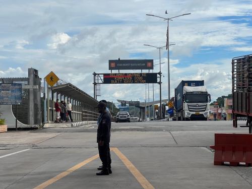 รถขนส่งสินค้า ขอให้รัฐเร่งเปิดด่านสะเดาแห่งใหม่ แก้ปัญหาการจราจร