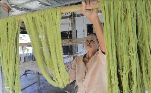 วิชชาลัยผ้าทอส่งเสริมอาชีพทอผ้าที่ยั่งยืน