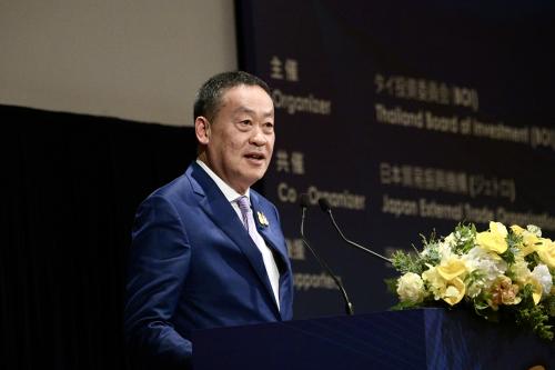 นายกฯ กล่าวปาฐกถาพิเศษงานสัมมนา Thailand - Japan Investment Forum ต่อนักธุรกิจญี่ปุ่นกว่า 500 คน ย้ำความพร้อมเปิดรับการลงทุนญี่ปุ่น