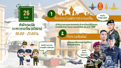 โครงการ ปีใหม่ ทหารใหม่ โอกาสใหม่