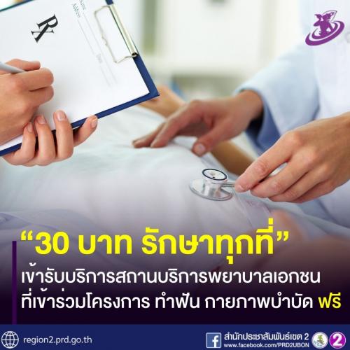 จาก 30 บาทรักษาทุกโรค สู่ 30 บาทรักษาทุกที่  นโยบายบัตรประชาชนใบเดียวรักษาทุกที่